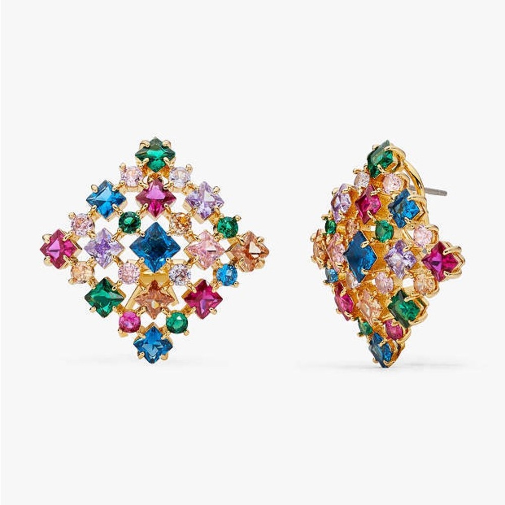 Kate Spade Vibrant Gemstone Earrings